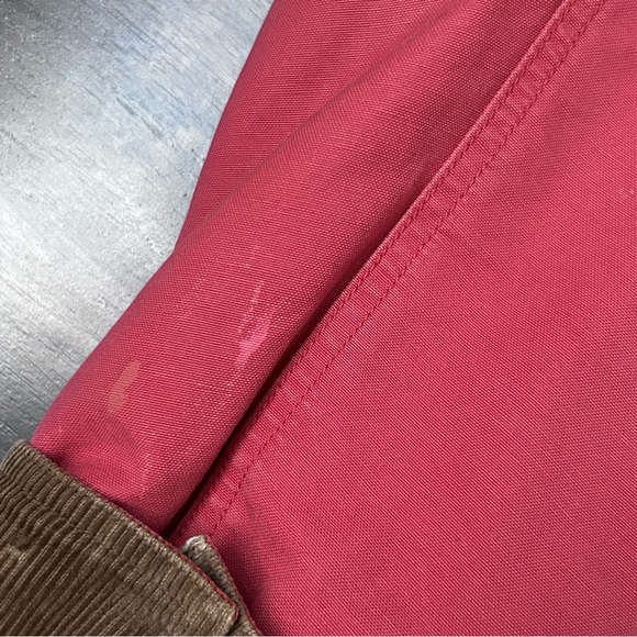 L.L. Bean Classic Barn Jacket Chore Coat Insulated 0WY28 Women's Small Pink - Picture 2 of 10